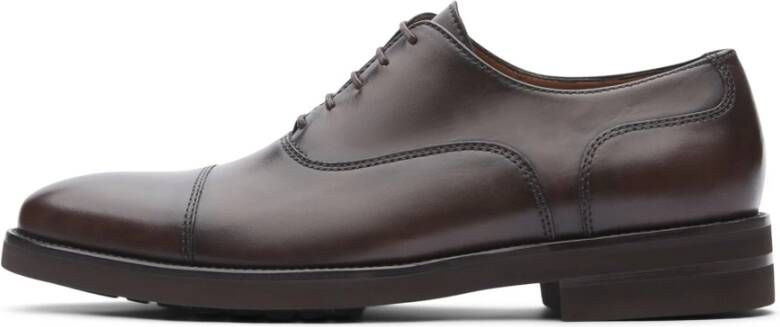 Lottusse Oxford Straight Toe Business Schoenen Brown Heren