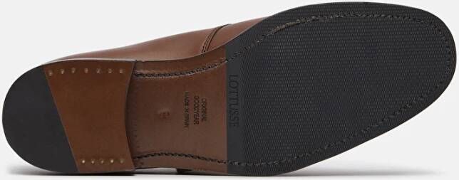 Lottusse Preston Monk Strap Gesp Brown Heren