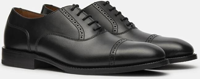 Lottusse Preston Oxford Rechte Neus Black Heren