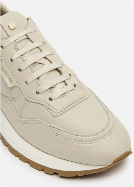 Lottusse Sneaker met veters Sportschoenen White Dames