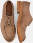 Lottusse Taupe Deer Leather Bonaire Derby Loafers Moccasin Beige Heren - Thumbnail 6