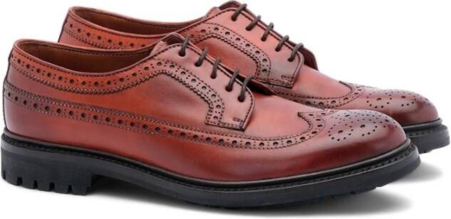 Lottusse Klassieke Derby Schoenen Brown Heren