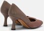 Lottusse Zwarte Lamsskin Carla Pumps Salon Brown Dames - Thumbnail 3