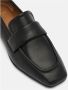 Lottusse Zwarte lamsskin Goya Drivers Loafers Mocasin Rijden Black Dames - Thumbnail 4