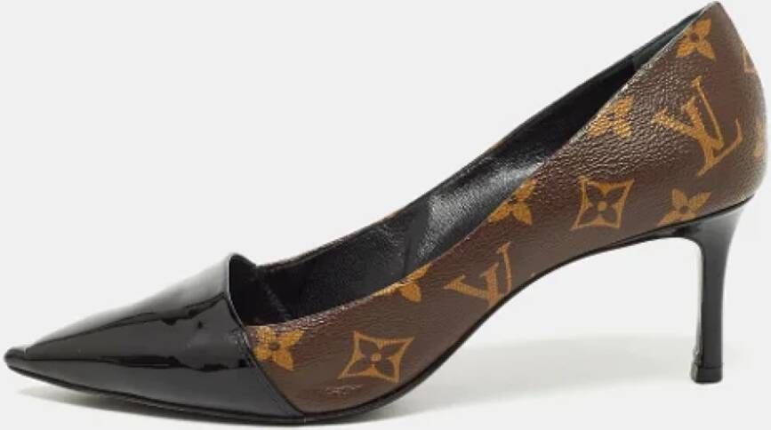 Louis Vuitton Vintage Pre-owned Canvas heels Brown Dames