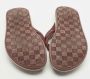 Louis Vuitton Vintage Pre-owned Canvas sandals Red Dames - Thumbnail 6
