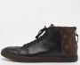 Louis Vuitton Vintage Pre-owned Canvas sneakers Black Heren - Thumbnail 2