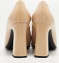 Louis Vuitton Vintage Pre-owned Leather heels Beige Dames - Thumbnail 5