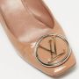 Louis Vuitton Vintage Pre-owned Leather heels Beige Dames - Thumbnail 7