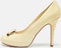 Louis Vuitton Vintage Pre-owned Leather heels Yellow Dames - Thumbnail 2