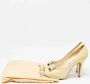 Louis Vuitton Vintage Pre-owned Leather heels Yellow Dames - Thumbnail 9