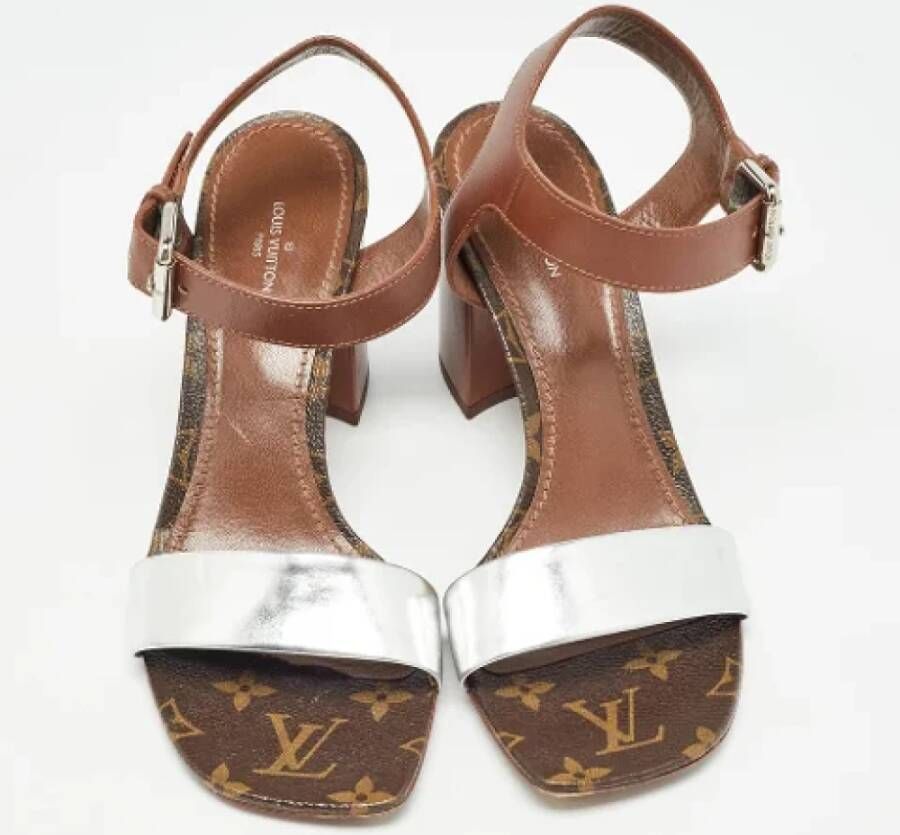 Louis Vuitton Vintage Pre-owned Leather sandals Multicolor Dames