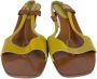 Louis Vuitton Vintage Pre-owned Leather sandals Yellow Dames - Thumbnail 3