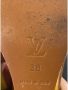 Louis Vuitton Vintage Pre-owned Leather sandals Yellow Dames - Thumbnail 6