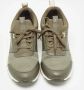Louis Vuitton Vintage Pre-owned Leather sneakers Green Dames - Thumbnail 3