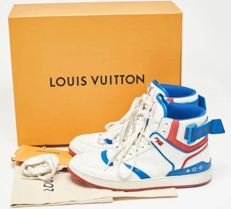Louis Vuitton Vintage Pre-owned Leather sneakers Multicolor Dames