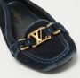 Louis Vuitton Vintage Pre-owned Suede flats Blue Dames - Thumbnail 8