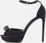 Louis Vuitton Vintage Pre-owned Suede sandals Black Dames - Thumbnail 2