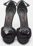 Louis Vuitton Vintage Pre-owned Suede sandals Black Dames - Thumbnail 3