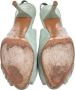 Louis Vuitton Vintage Pre-owned Suede sandals Green Dames - Thumbnail 5
