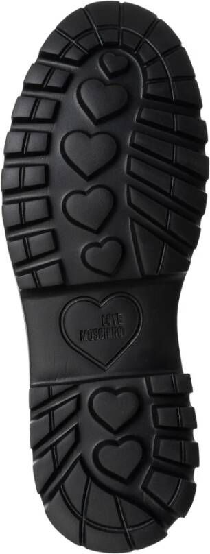 Love Moschino Casual Instap Schoenen Effen Kleur Black Dames