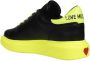 Love Moschino Contrasterende Low-Top Sneakers Black Dames - Thumbnail 3