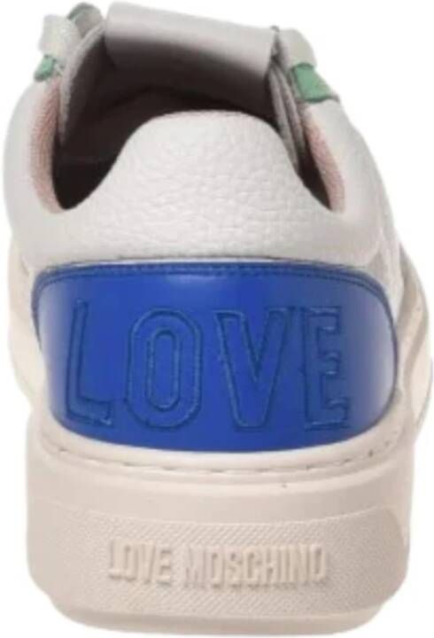 Love Moschino Dames Lage Sneakers White Dames