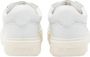 Love Moschino Dames Lage Sneakers van Leer White Dames - Thumbnail 12