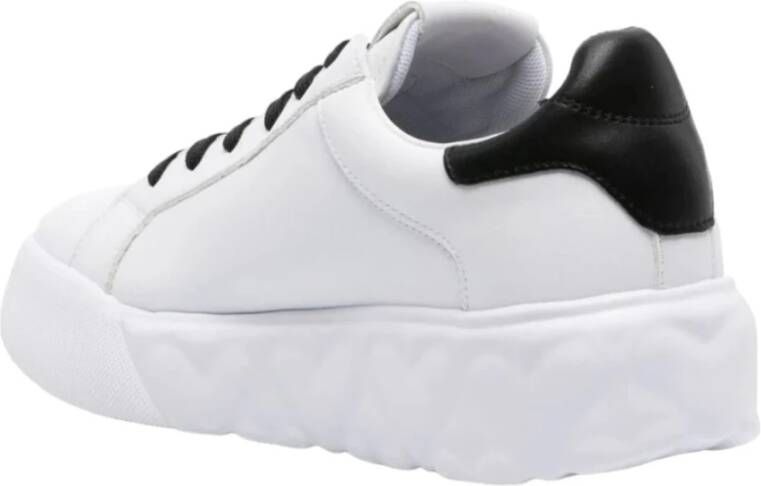 Love Moschino Dames Lage Sneakers White Dames