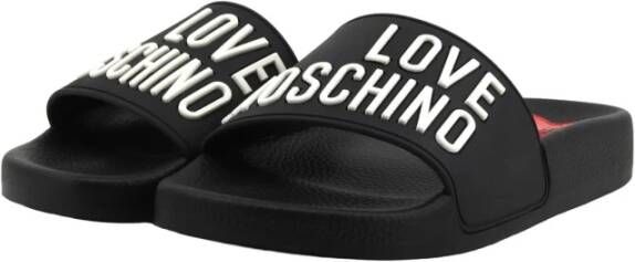 Love Moschino Dames Slippers White Dames