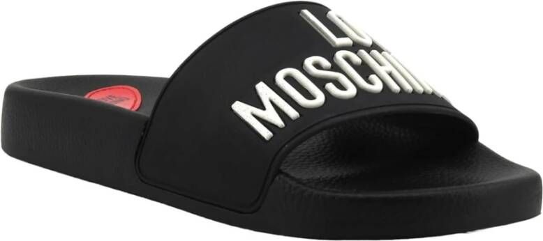 Love Moschino Dames Slippers White Dames