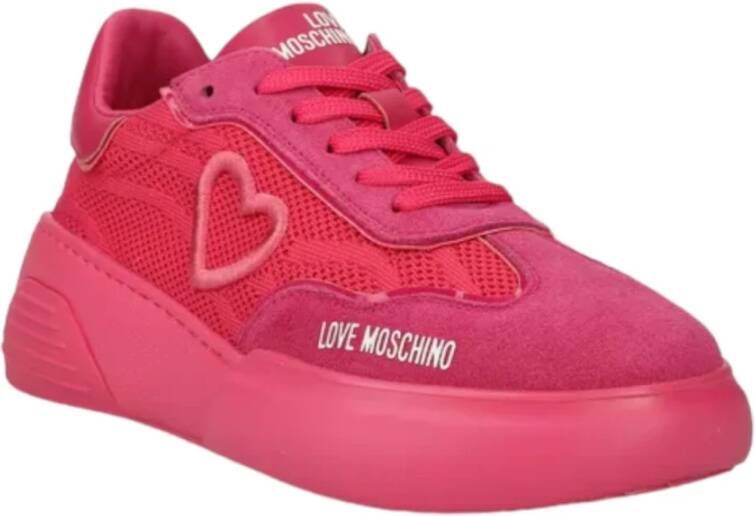 Love Moschino Dames Sneakers Pink Dames