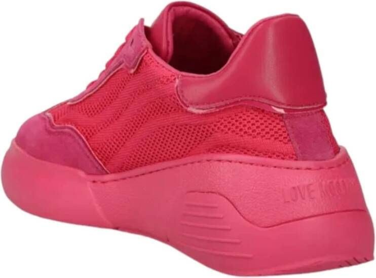 Love Moschino Dames Sneakers Pink Dames