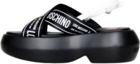 Love Moschino Damesandalen Lente Zomer Collectie Black Dames