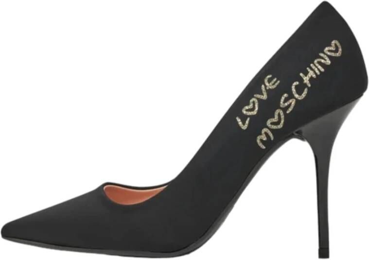 Love Moschino Elegante Decollete Schoenen voor Vrouwen Black Dames