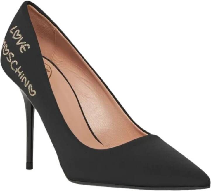 Love Moschino Elegante Decollete Schoenen voor Vrouwen Black Dames