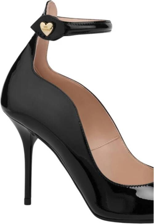 Love Moschino Elegante Decollete Schoenen voor Vrouwen Black Dames