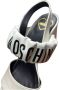 Love Moschino Elegante Hoge Hak Sandalen White Dames - Thumbnail 2