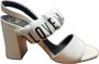 Love Moschino Elegante Hoge Hak Sandalen White Dames - Thumbnail 5