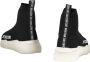 Love Moschino Gebreide Sneakers met Achterlogo Detail Black Dames - Thumbnail 3