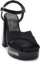 Love Moschino Sandalen met hoge hakken Zwart Dames - Thumbnail 7