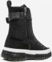 Love Moschino Hoge Top Veterschoenen voor Dames Black Dames - Thumbnail 3