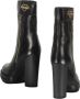 Love Moschino Kalfsleren Laarzen met Ritssluiting Black Dames - Thumbnail 3