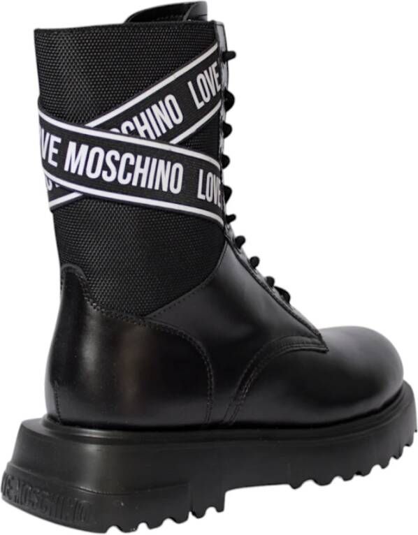 Love Moschino Lace-up Boots Black Dames