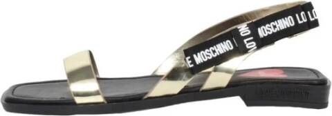 Love Moschino Lage Hak Sandalen Gray Dames