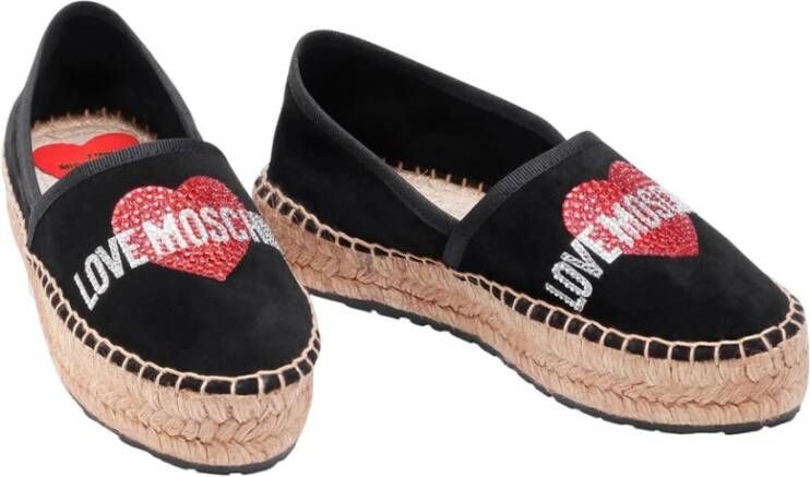 Love Moschino Lage Sneakers Black Dames