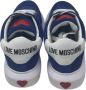 Love Moschino Lage Sneakers Blue Dames - Thumbnail 6