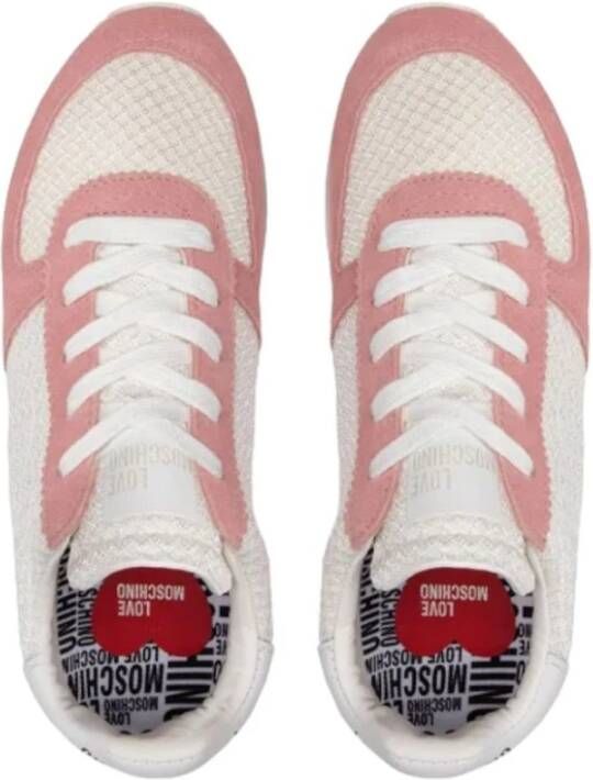 Love Moschino Lage Sneakers Pink Dames