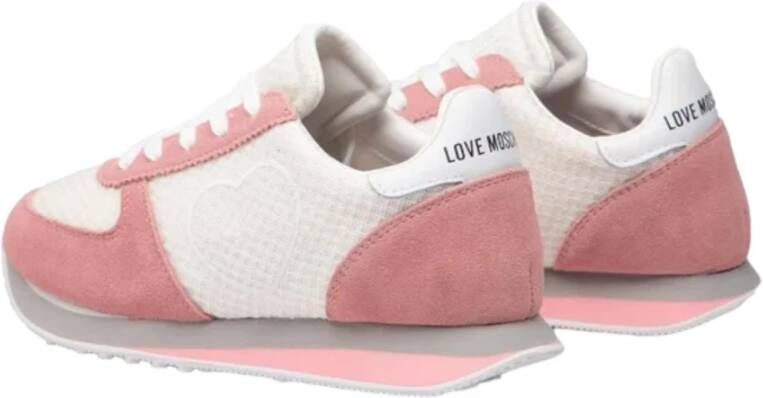 Love Moschino Lage Sneakers Pink Dames