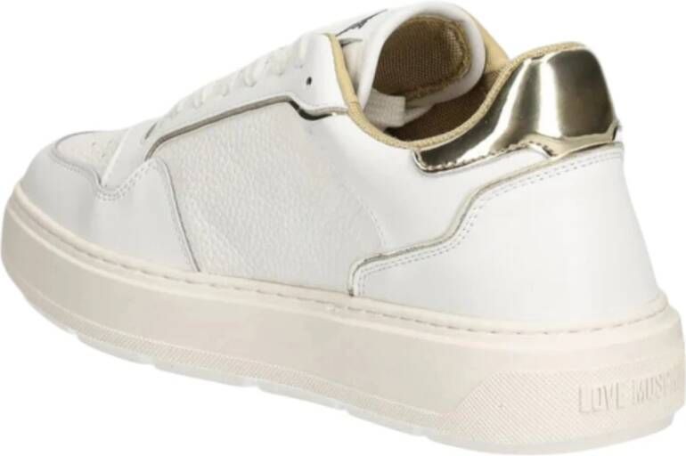 Love Moschino Lage Sneakers White Dames